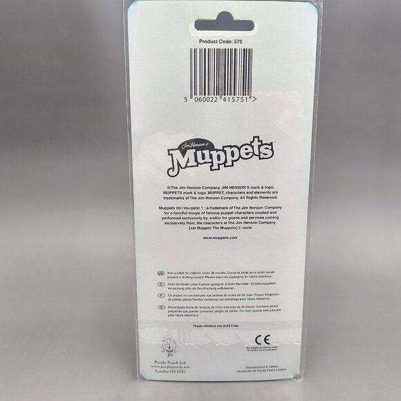 Rare Purple Peach 2003 Muppets Stickers UK - Sam Eagle Pepe Waldorf Statler - Picture 5 of 5